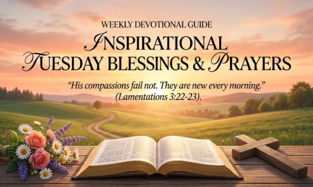 Inspirational Tuesday Blessings and Prayers