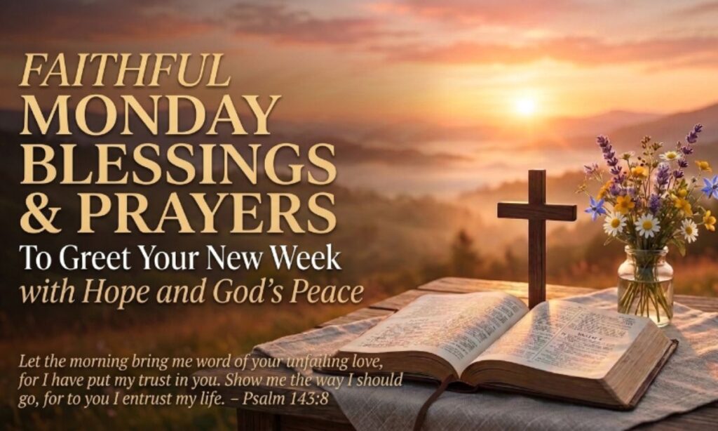 Monday Blessings and Prayers
