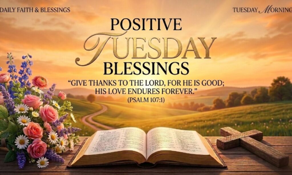 Positive Tuesday Blessings