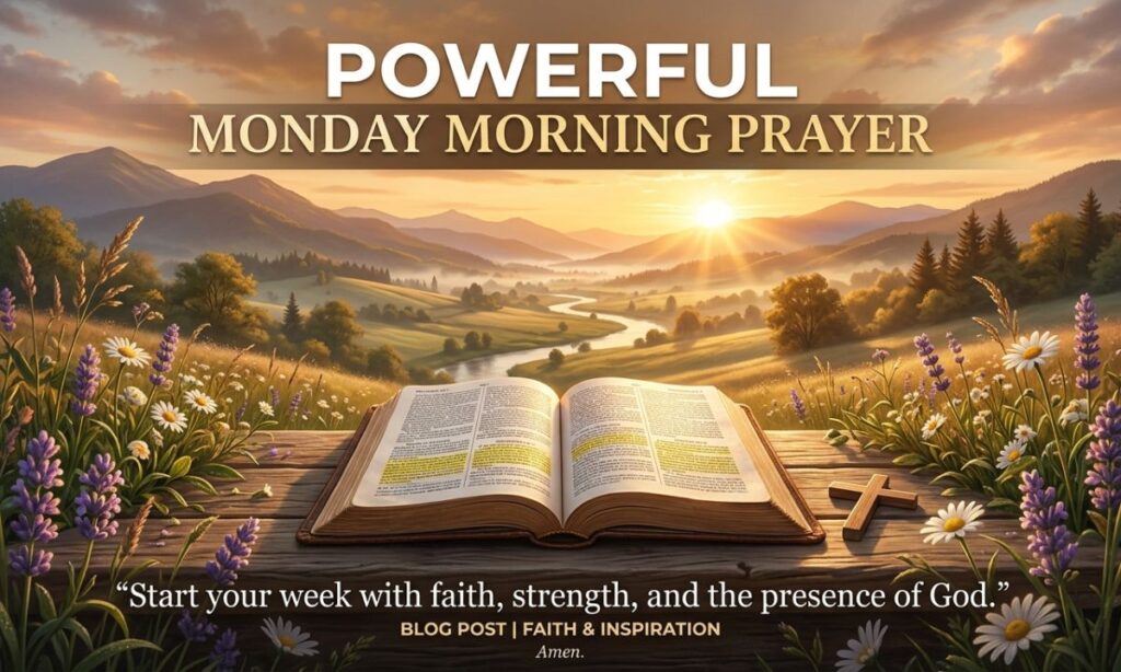 Powerful Monday Morning Prayer