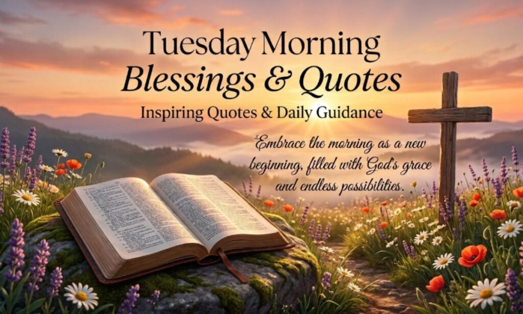 Tuesday Morning Blessings Quotes