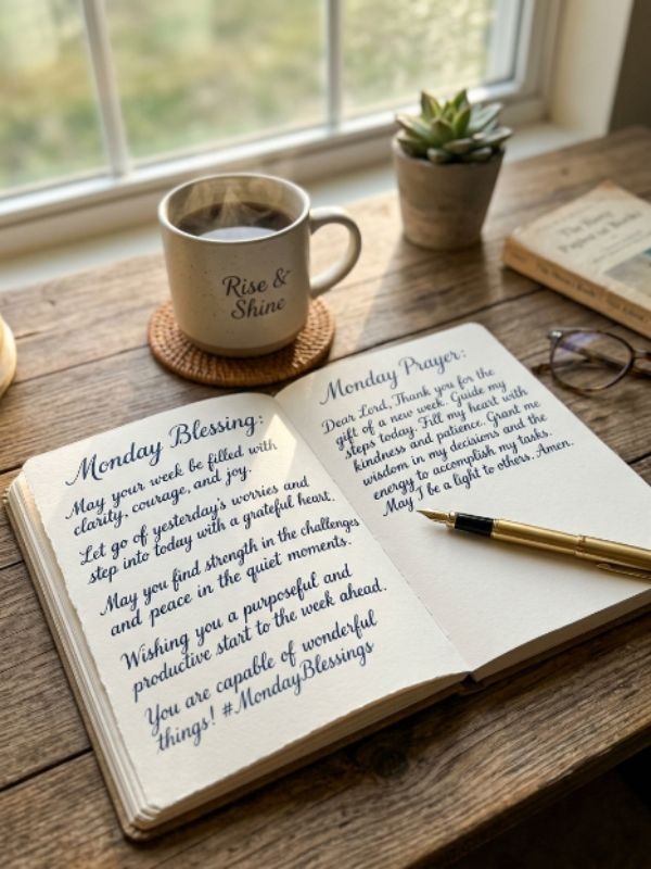 Monday Blessings Quotes and Prayers
