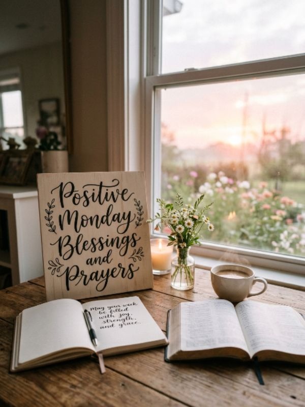 Positive Monday Blessings and Prayers