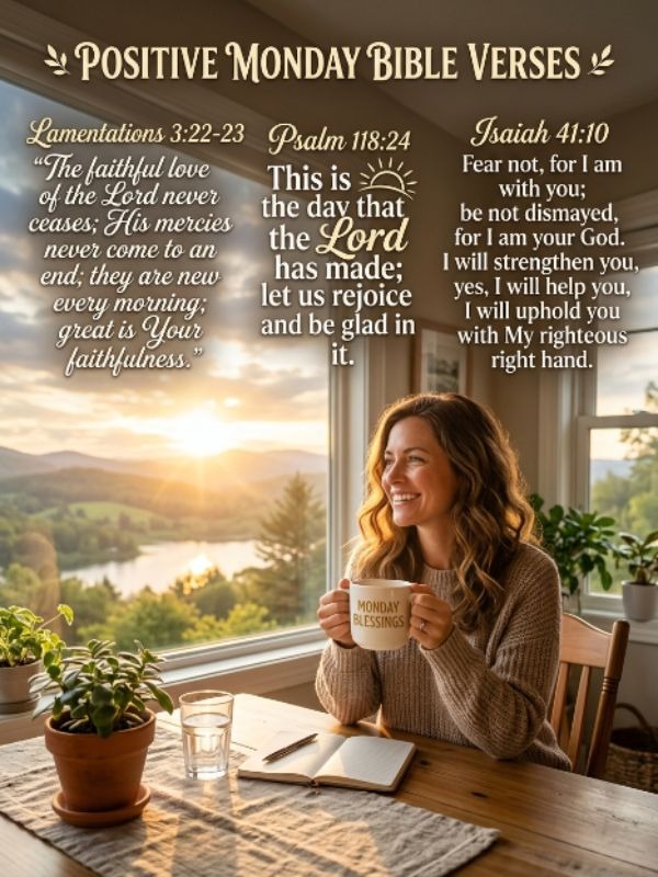 Positive Monday Bible Verses