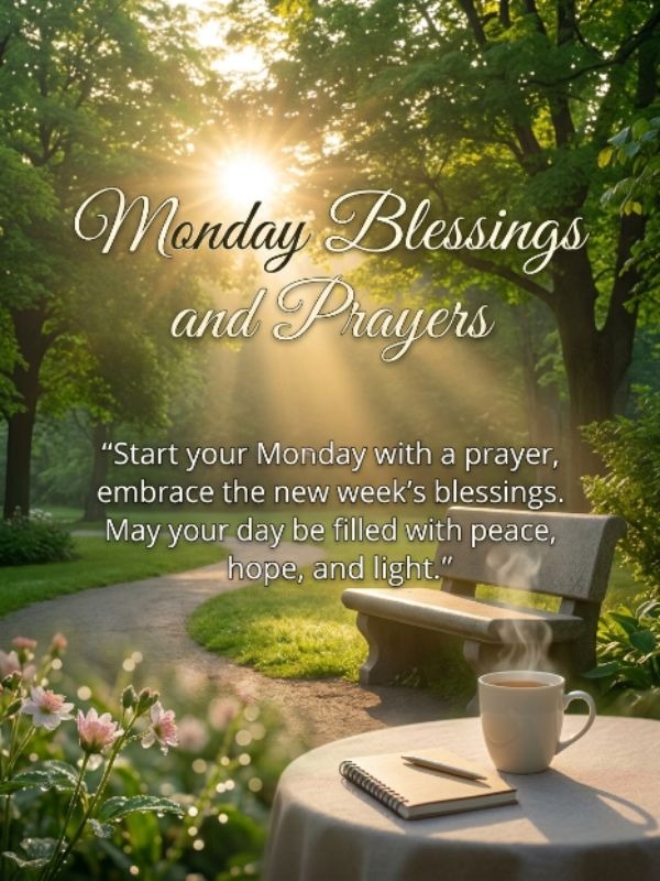Monday Blessings and Prayers Quotes