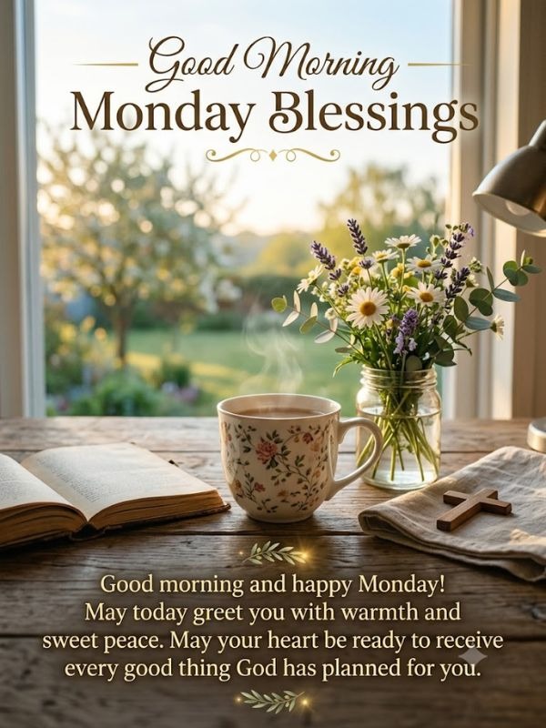 Good Morning Monday Blessings