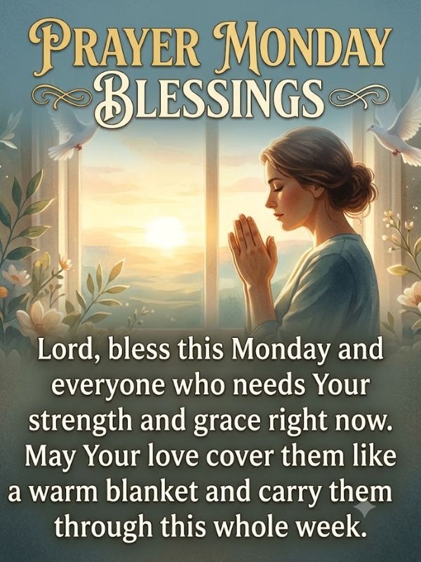 Prayer Monday Blessings
