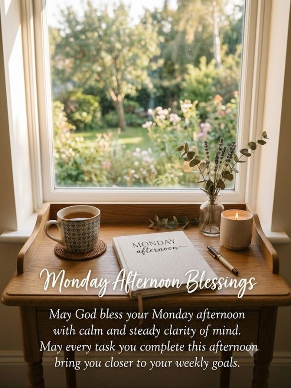 Monday Afternoon Blessings