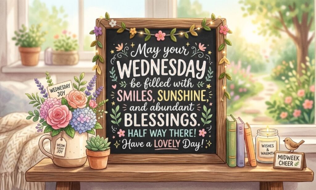Cute Wednesday Blessings Quotes