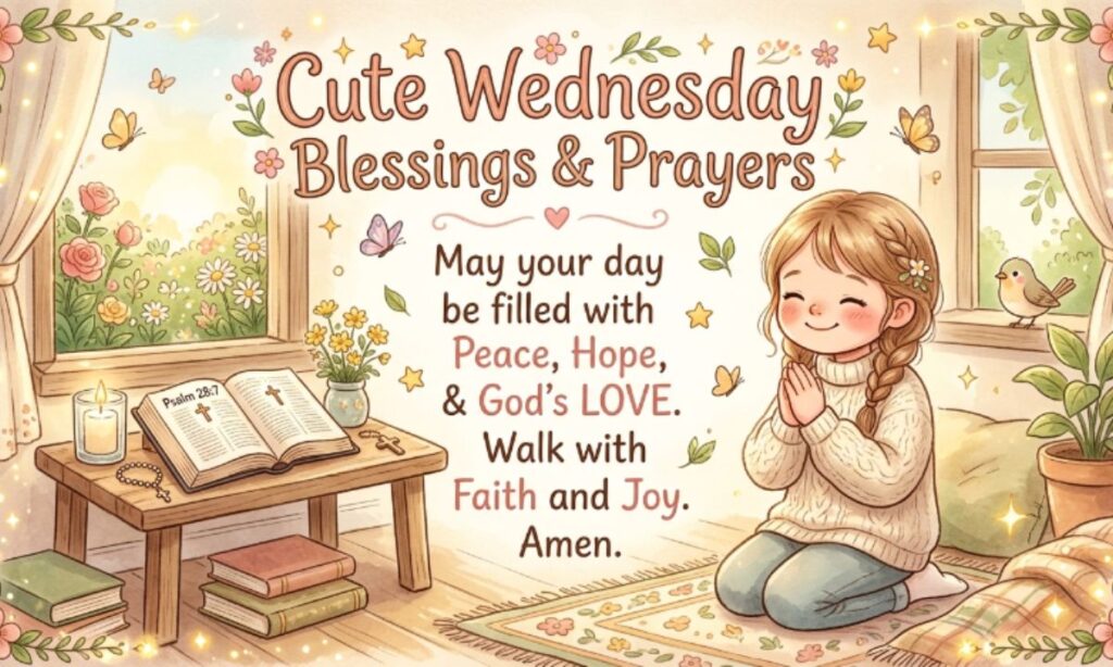 Cute Wednesday Blessings and Prayers