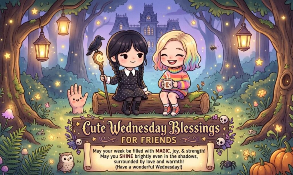 Cute Wednesday Blessings for Friends