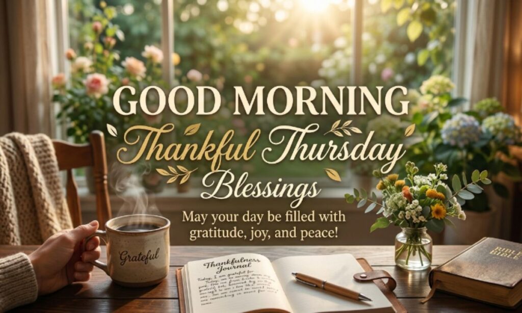 Good Morning Thankful Thursday Blessings