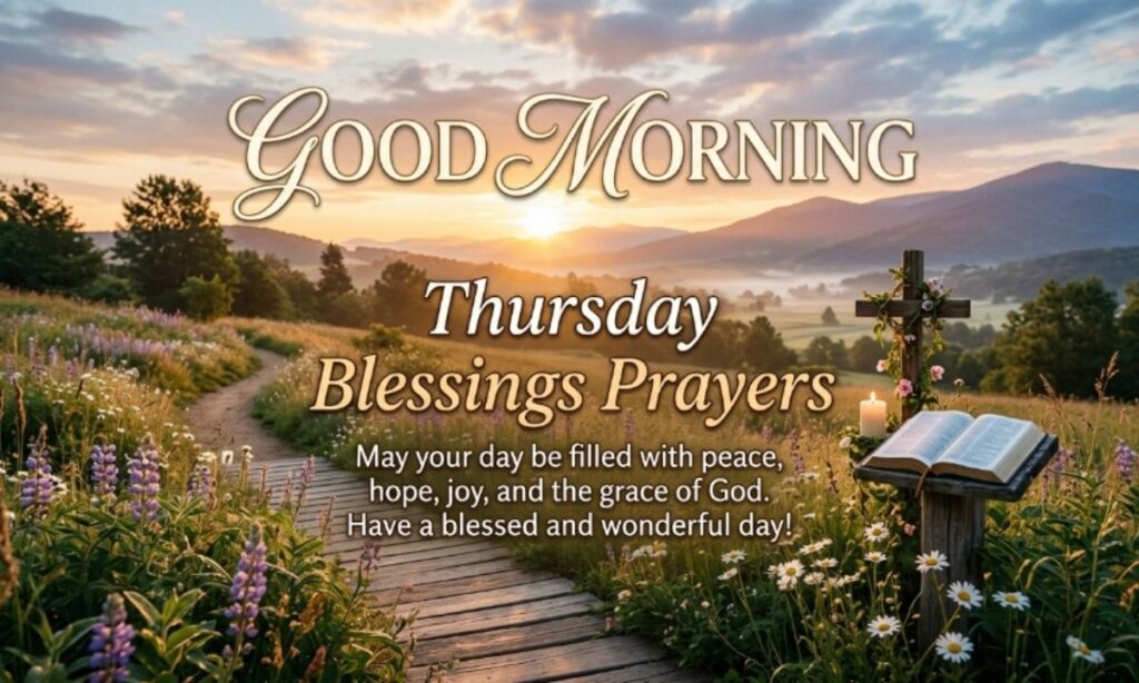 Good Morning Thursday Blessings Prayers