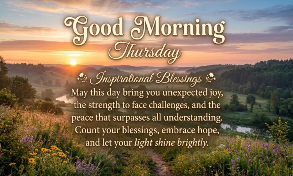 Good Morning Thursday Inspirational Blessings (1)