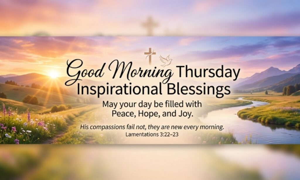 Good Morning Thursday Inspirational Blessings (2)