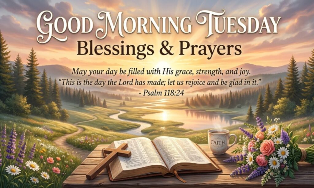 Good Morning Tuesday Blessings and Prayers