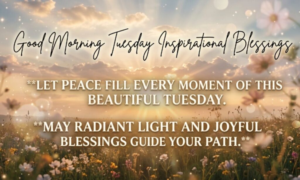 Good Morning Tuesday Inspirational Blessings (2)