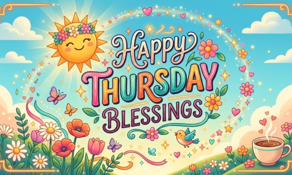 Happy Thursday Blessings GIF