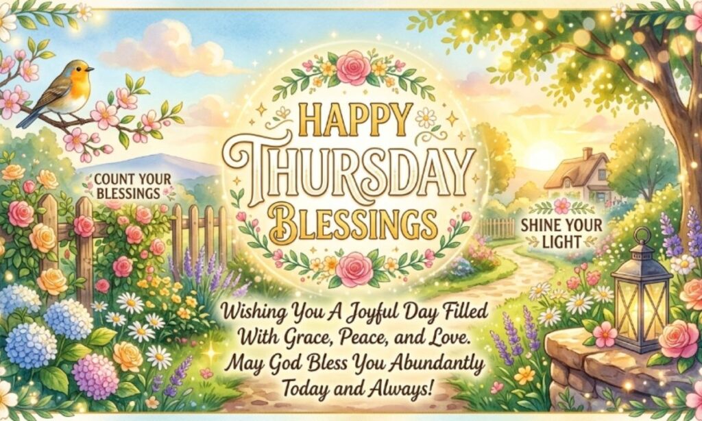 Happy Thursday Blessings Images