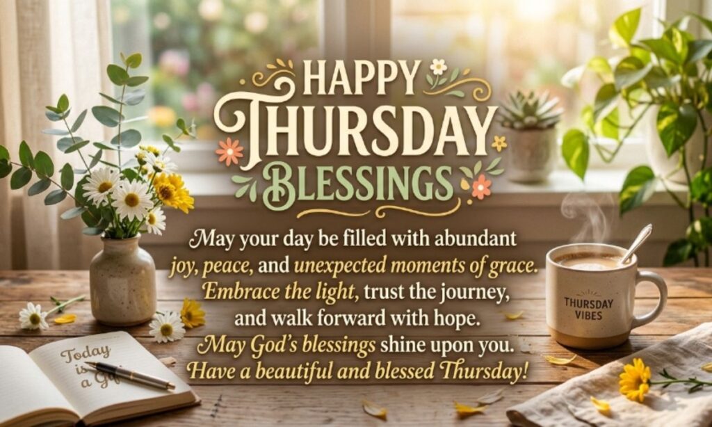 Happy Thursday Blessings Quotes