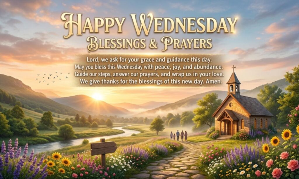 Happy Wednesday Blessings Prayers