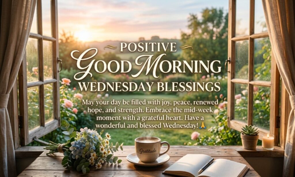 Positive Good Morning Wednesday Blessings (4)