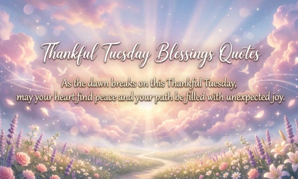 Thankful Tuesday Blessings Quotes