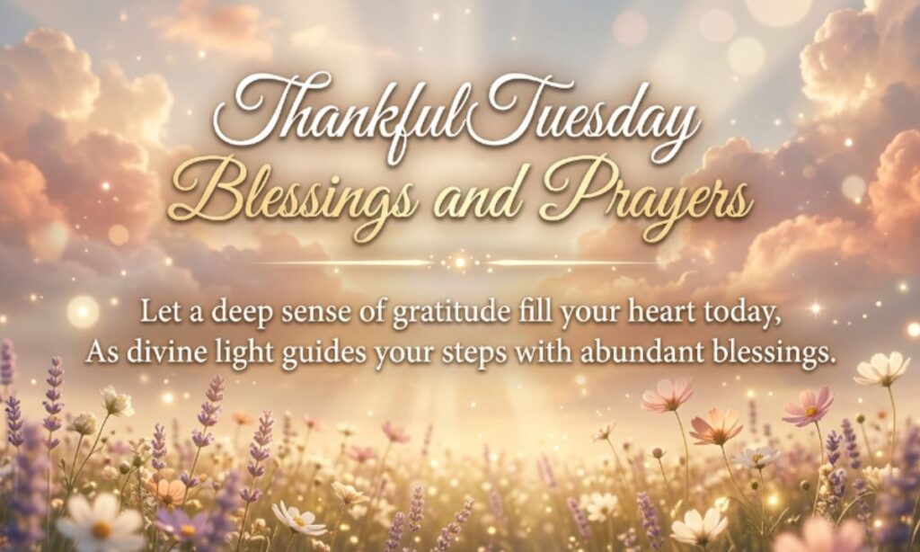 Thankful Tuesday Blessings and Prayers