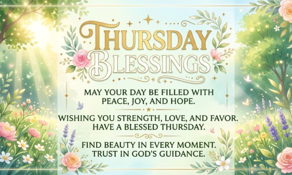 Thursday Blessings Quotes