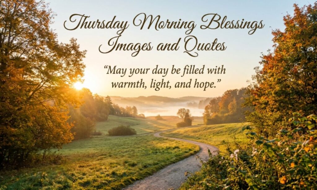Thursday Morning Blessings Images and Quotes