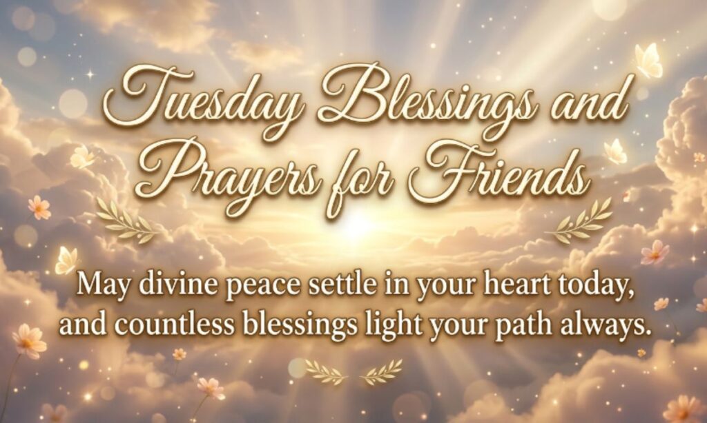 Tuesday Blessings and Prayers for Friends