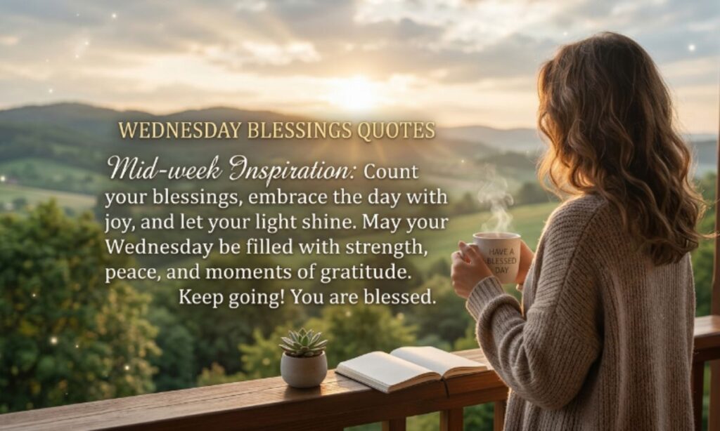 Wednesday Blessings Quotes