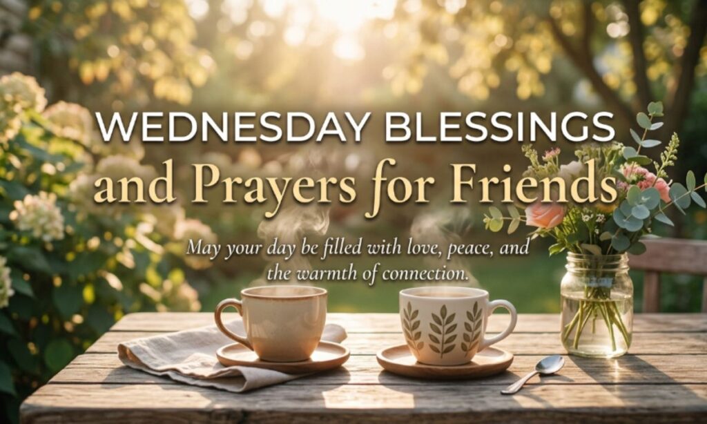 Wednesday Blessings and Prayers for Friends