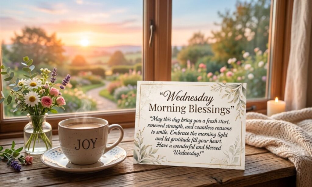 Wednesday Morning Blessings Quotes