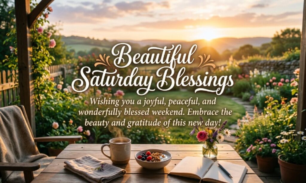 Beautiful Saturday Blessings