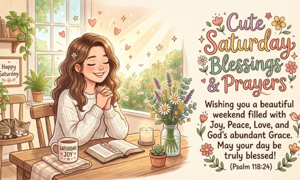 Cute Saturday Blessings and Prayers
