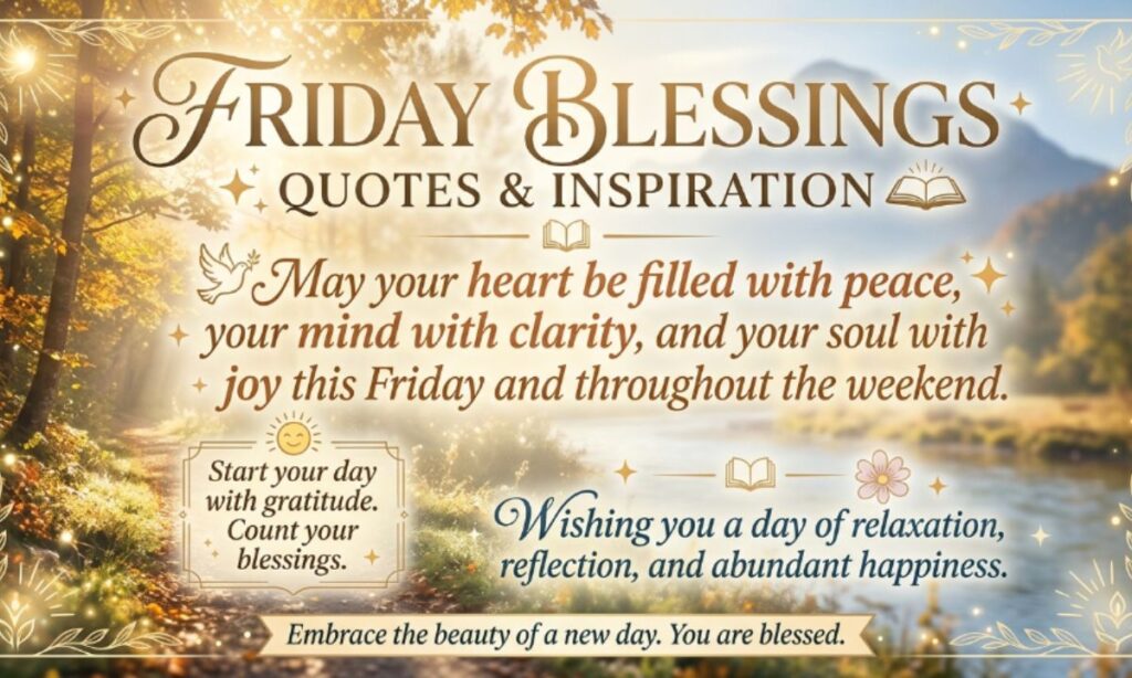 Friday Blessings Quotes