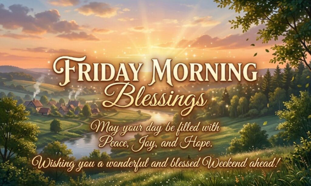 Friday Morning Blessings Images