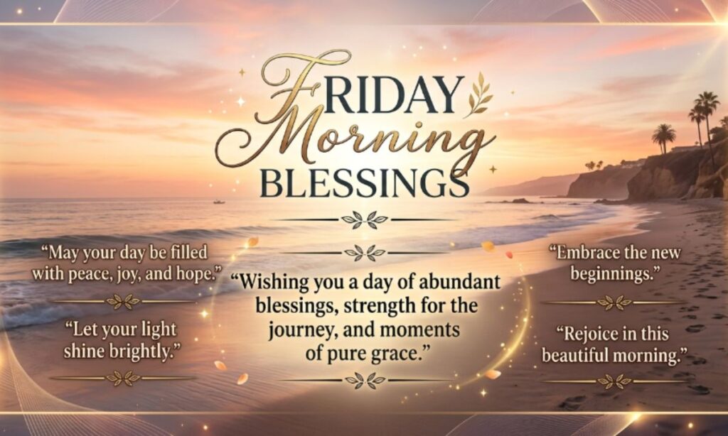 Friday Morning Blessings Quotes