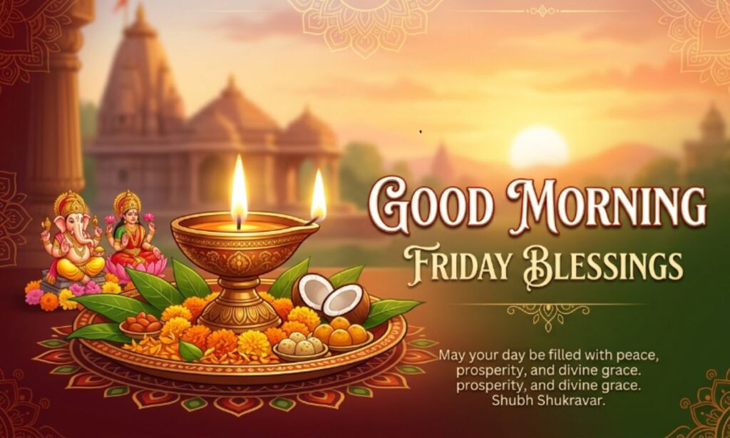 Good Morning Friday Blessings Hindu