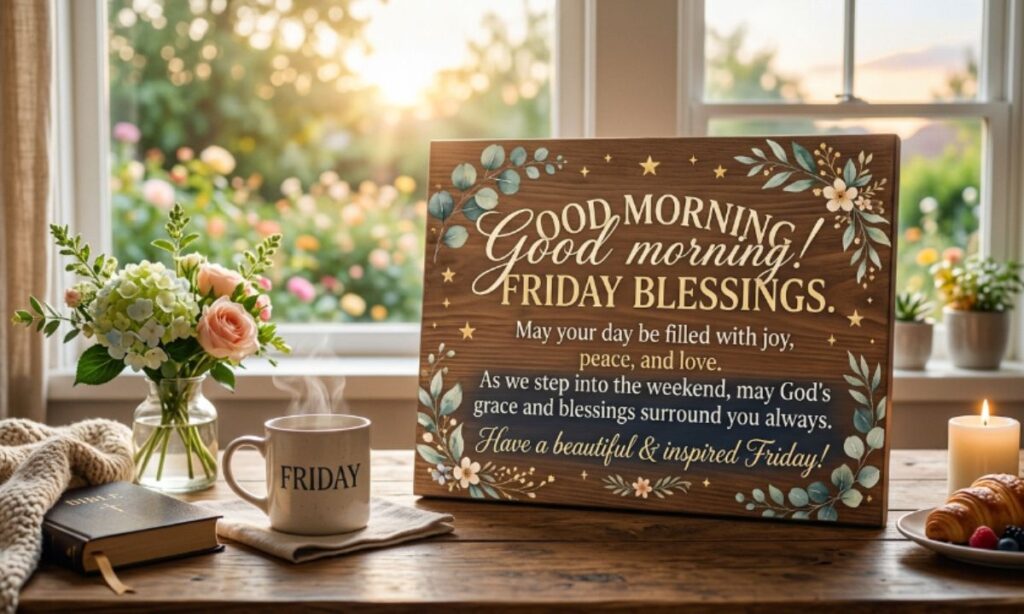 Good Morning Friday Blessings Quotes