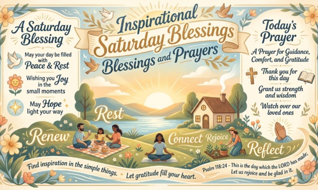 Inspirational Saturday Blessings and Prayers