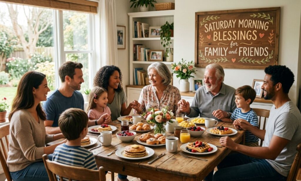 Saturday Morning Blessings for Family and Friends