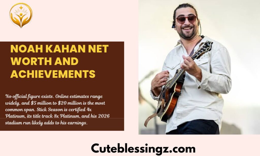 Noah Kahan Net Worth and Achievements