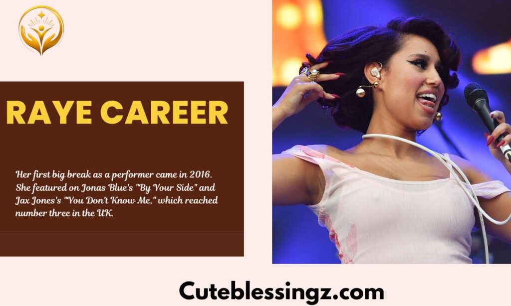 RAYE CareerRAYE Career