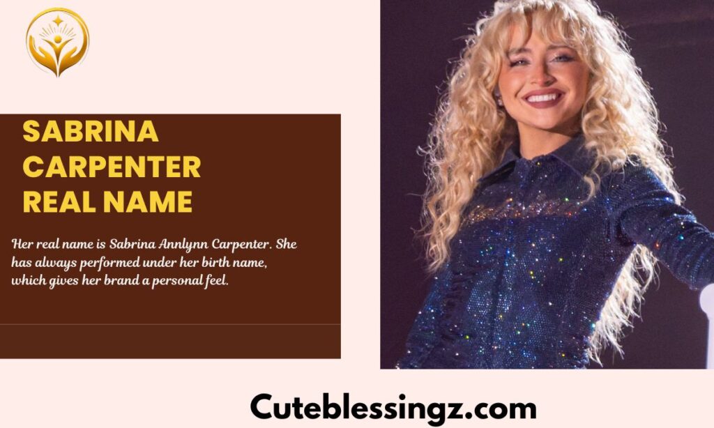 Sabrina Carpenter Real Name
