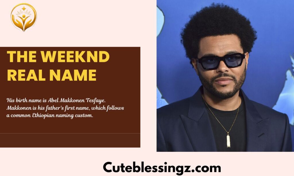 The Weeknd Real Name