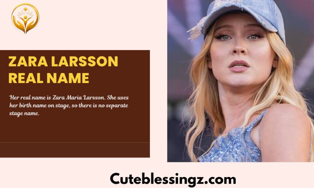 Zara Larsson Real Name