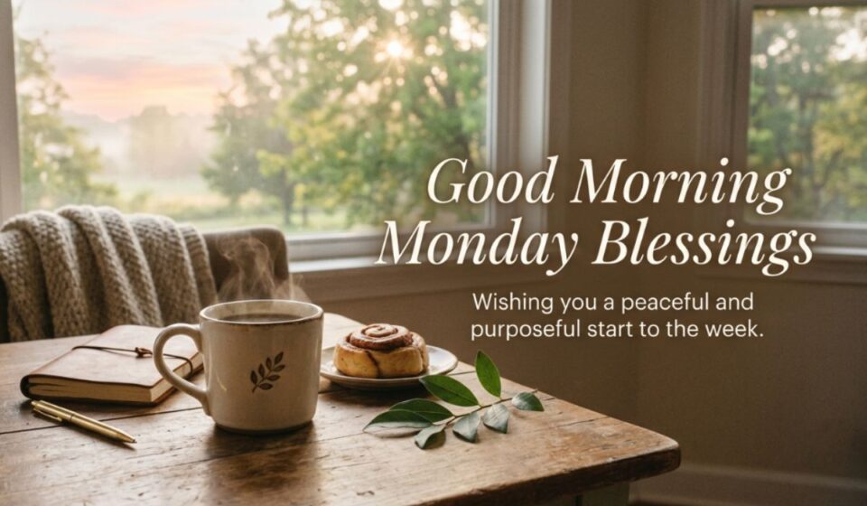 Good Morning Monday Blessings