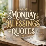 Monday Blessings Quotes